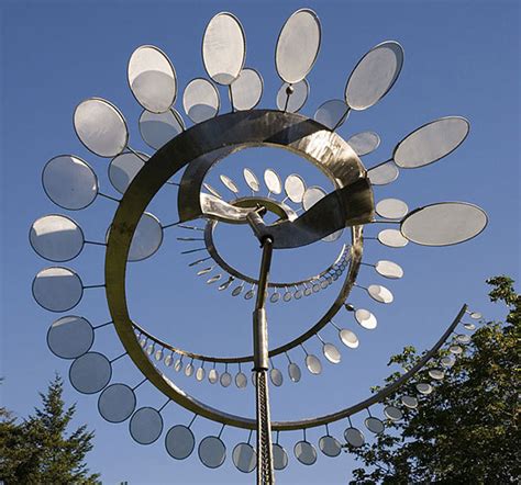 Magic and unique metal kinetic windmill